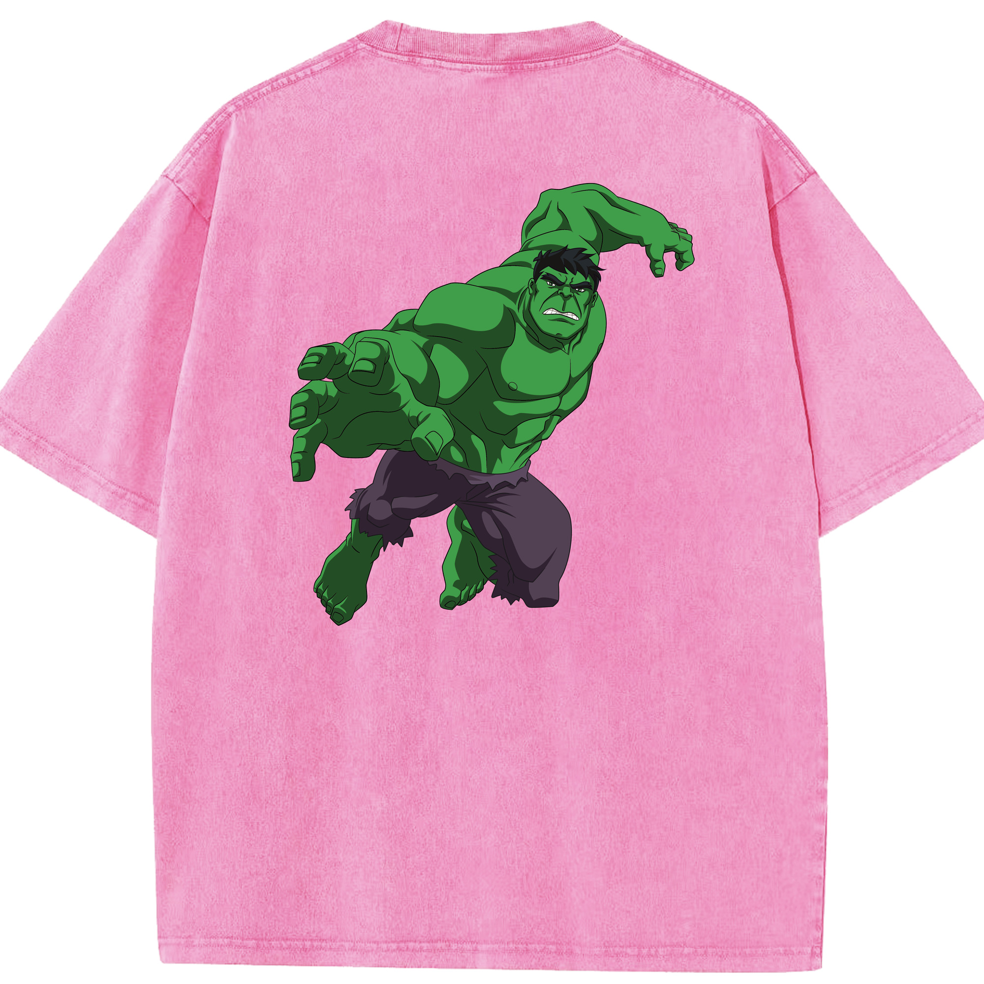 （画像用） アベンジャーズ The Avengers 綿100% ヴィンテージ風 半袖Tシャツ（背面プリント）